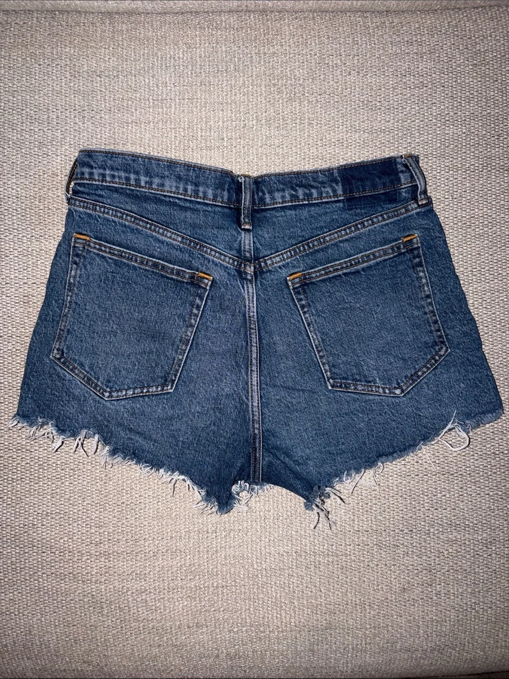 Abercrombie & Fitch Mom Short High Rise denim shorts